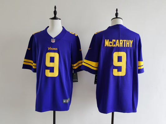 Men's Minnesota Vikings J.J. McCarthy Nike Jersey -  Purple