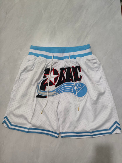 Movie Version White Pocket Shorts