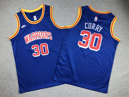 Youth Stephen Curry Golden State Warriors #30   Embroidered  Jersey