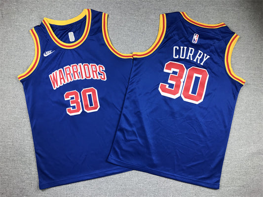 Youth Stephen Curry Golden State Warriors #30   Embroidered  Jersey