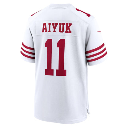 Brandon Aiyuk San Francisco 49ers Nike   Game Jersey - White