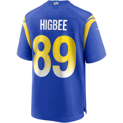 Tyler Higbee Los Angeles Rams Nike Game   Jersey - Royal