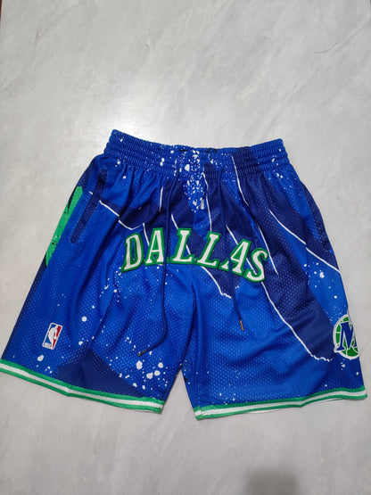 JUST DON Dallas Mavericks Pocket Shorts