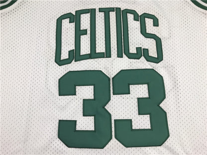 Boston Celtics Larry Bird #33 1985-86 Throwback — Embroidered Jersey
