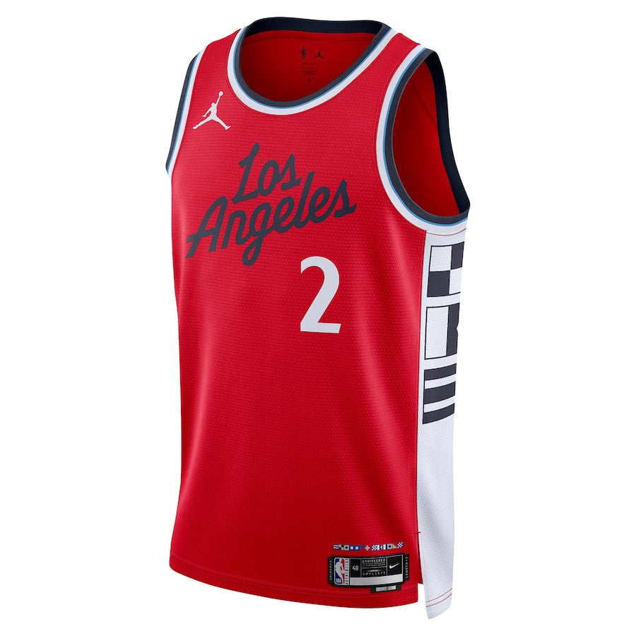 Kawhi Leonard LA Clippers Jordan Brand Unisex 2024/25 Swingman Jersey – Statement Edition – Red
