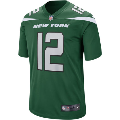 Joe Namath New York Jets Nike Game Retired   Jersey - Gotham Green