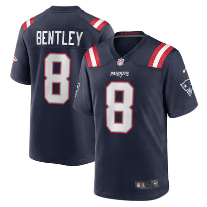 Ja'Whaun Bentley New England Patriots Nike Game   Jersey - Navy