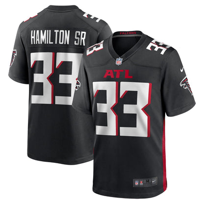 Antonio Hamilton Sr. Atlanta Falcons Nike Team Game Jersey -  Black
