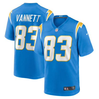 Nick Vannett Los Angeles Chargers Nike Team Game Jersey -  Powder Blue