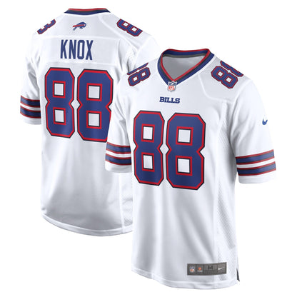 Dawson Knox Buffalo Bills Nike Away Game   Jersey - White