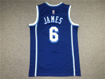LeBron James #6 Los Angeles Lakers City Edition Swingman Jersey - Embroidered