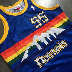Dikembe Mutombo Denver Nuggets Blue 55 MN