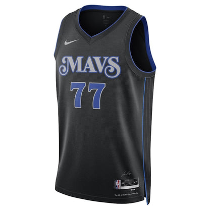 Luka Doncic Dallas Mavericks  City Edition Men's  2023-2024 seasonJersey