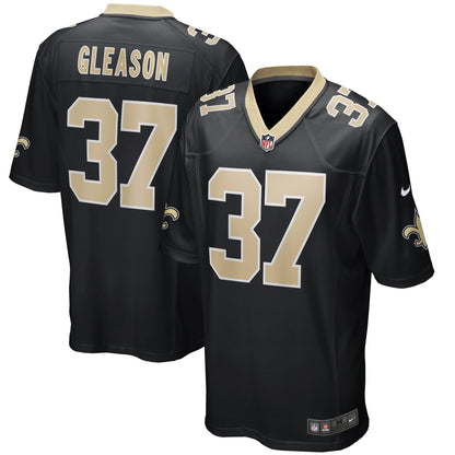 Steve Gleason New Orleans Saints Nike Game Retired   Jersey - Black