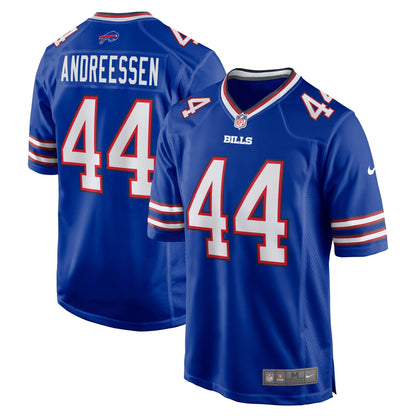 Joe Andreessen Buffalo Bills Nike Game Jersey -  Royal