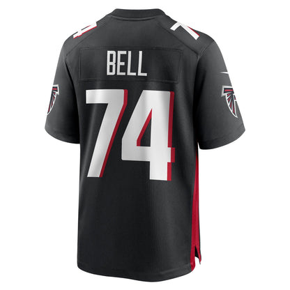 Travis Bell Atlanta Falcons Nike Team Game Jersey -  Black