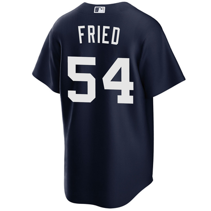 Max Fried New York Yankees Alternate Navy Jersey