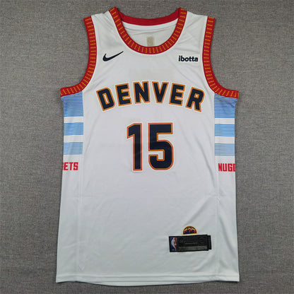 Denver Nuggets Nikola Jokic #15 2023 City Edition - Embroidered Jersey