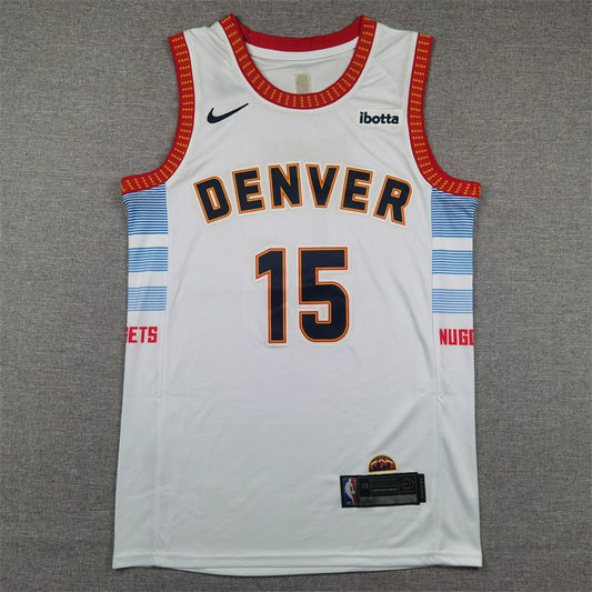 Denver Nuggets Nikola Jokic #15 2023 City Edition - Embroidered Jersey