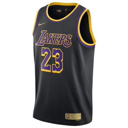LeBron James Los Angeles Lakers Earned Edition Jersey