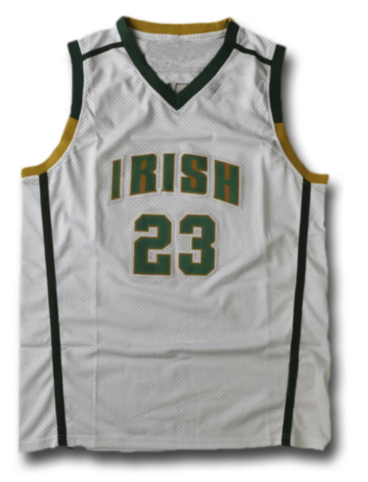LeBron James #23 St. Vincent-St. Mary High School Jersey (White)