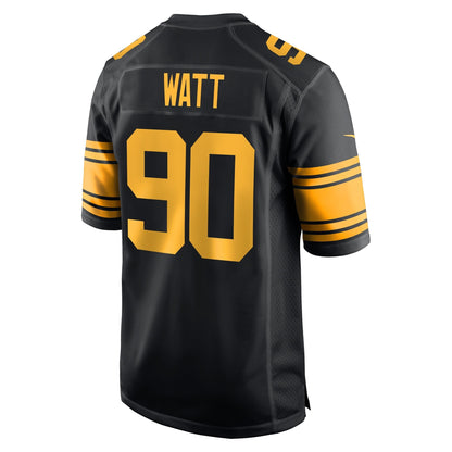 T.J. Watt Pittsburgh Steelers Nike Alternate Game Jersey -  Black