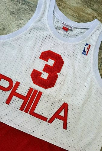 Allen Iverson Philadelphia 76ers Throwback Jersey