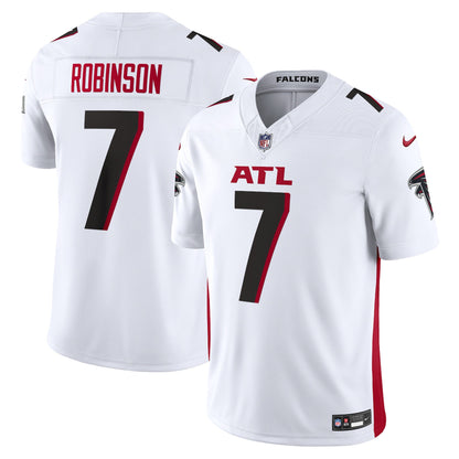 Bijan Robinson Atlanta Falcons Nike  Vapor F.U.S.E. Limited Jersey - White