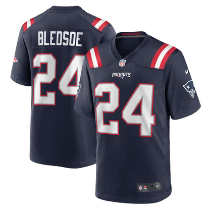 Joshuah Bledsoe New England Patriots Nike Game   Jersey - Navy