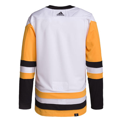 Men's Pittsburgh Penguins adidas White Away Primegreen Authentic Jersey