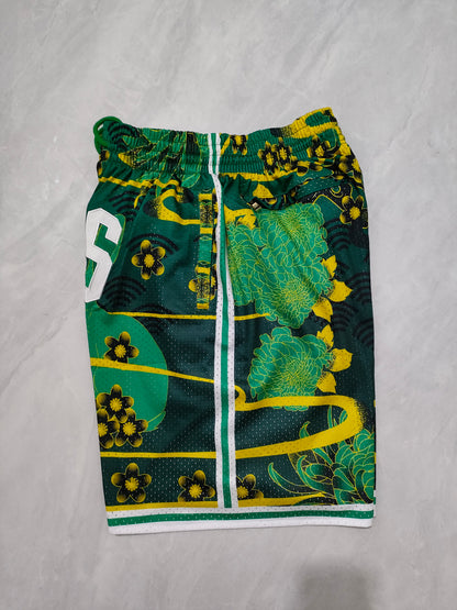 Boston Celtics Green Rabbit Year Limited Edition Pocket Shorts