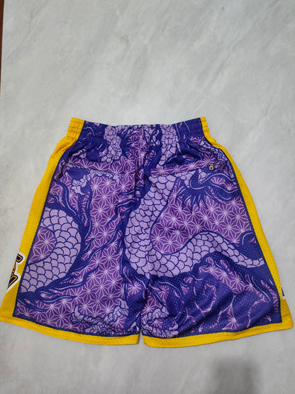 JUST DON Los Angeles Lakers Pocket Shorts