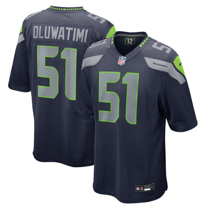 Olu Oluwatimi Seattle Seahawks Nike  Game Jersey -  College Navy