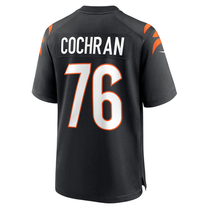 Devin Cochran Cincinnati Bengals Nike Game   Jersey - Black
