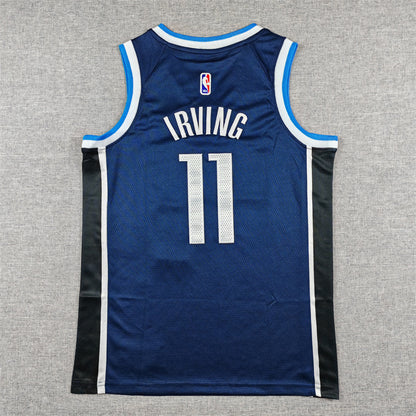 Youth Kyrie Irving Dallas Mavericks #11 Embroidered  Jersey