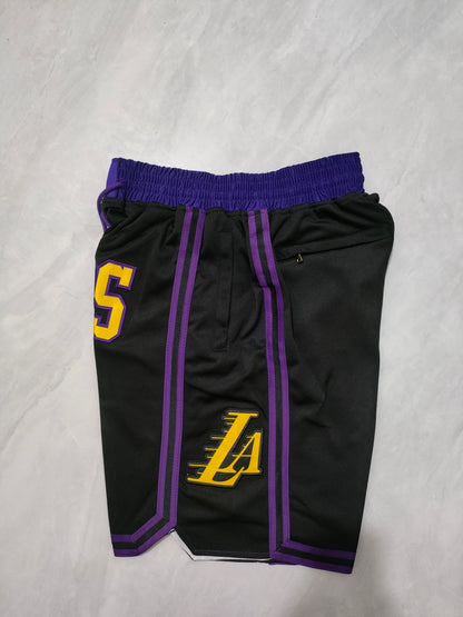 JUST DON Los Angeles Lakers Pocket Shorts