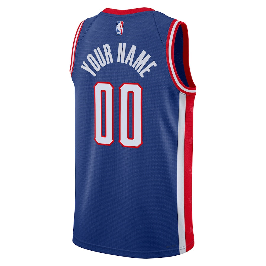 Unisex Sacramento Kings  Blue 2024/25 Custom Swingman Jersey - City Edition