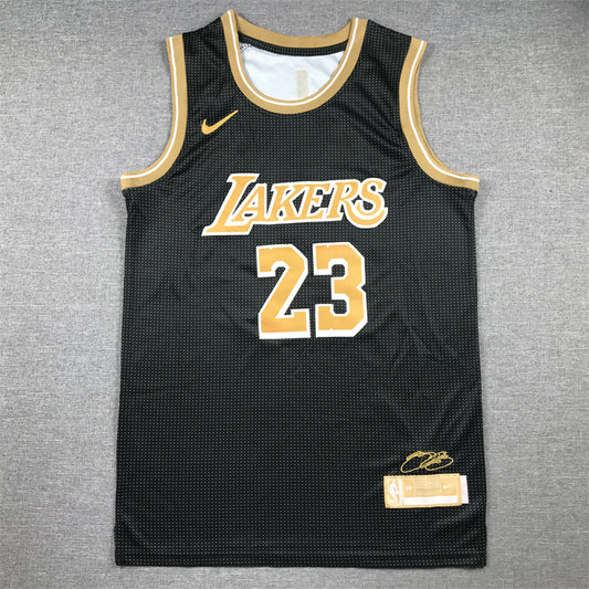 LeBron James #23 Los Angeles Lakers City Edition Swingman Jersey - Embroidered