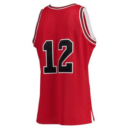 Michael Jordan Chicago Bulls Red #12 Jersey