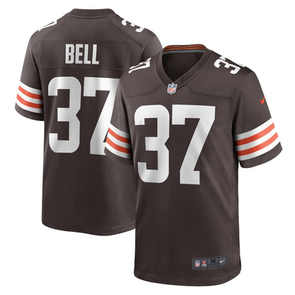 D'Anthony Bell Cleveland Browns Nike Game   Jersey - Brown