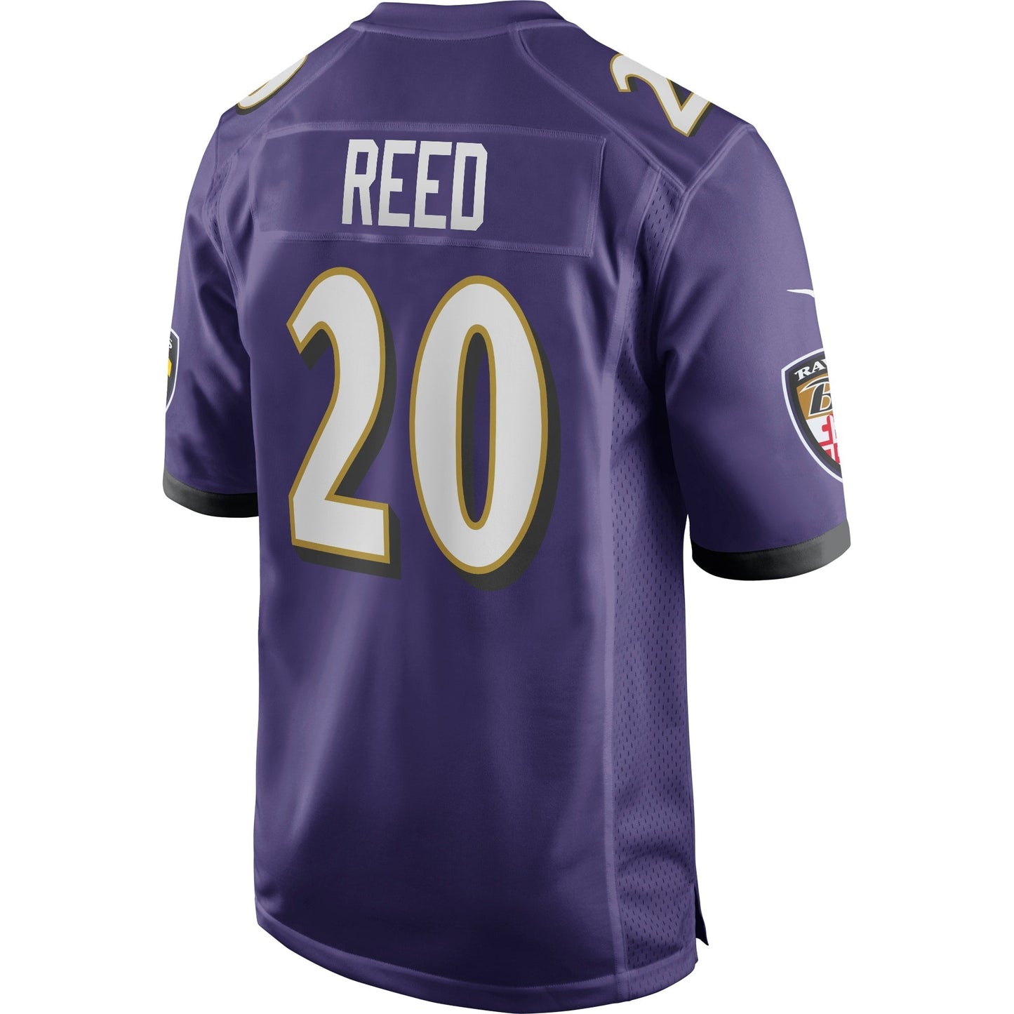Ed Reed Baltimore Ravens Nike Game Retired   Jersey - Purple