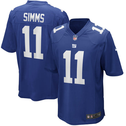 Phil Simms New York Giants Nike Game Retired   Jersey - Royal