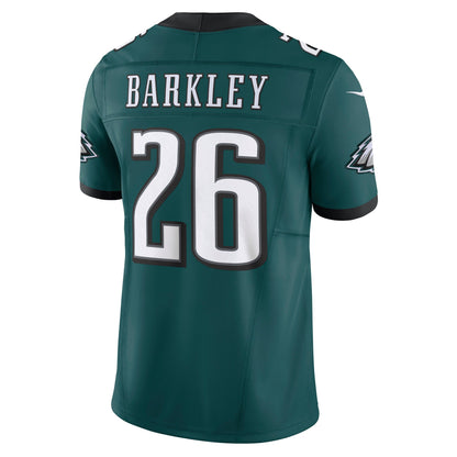 Saquon Barkley Midnight Green Philadelphia Eagles Vapor F.U.S.E. Limited Jersey