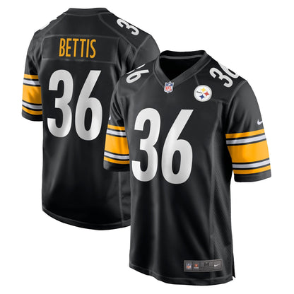 Jerome Bettis Pittsburgh Steelers Nike Retired   Game Jersey - Black