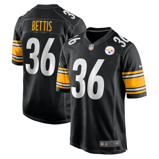 Jerome Bettis Pittsburgh Steelers Nike Retired   Game Jersey - Black