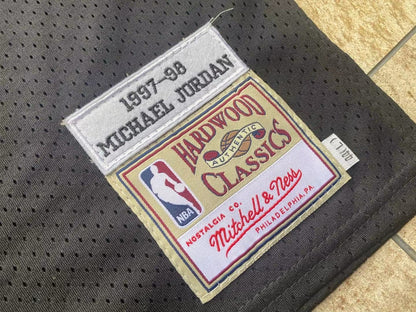 Michael Jordan Chicago Bulls 23 Black Thorwback Jersey