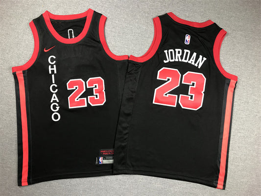 Youth Michael Jordan Chicago Bulls #23 Embroidered  Jersey