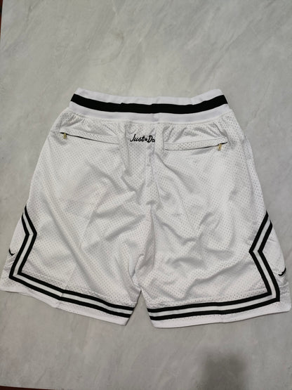 Jordan White Pocket Shorts