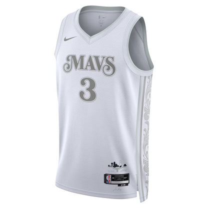 Dallas Mavericks Nike City Edition Swingman Jersey 2024 - White - Anthony Davis - Unisex