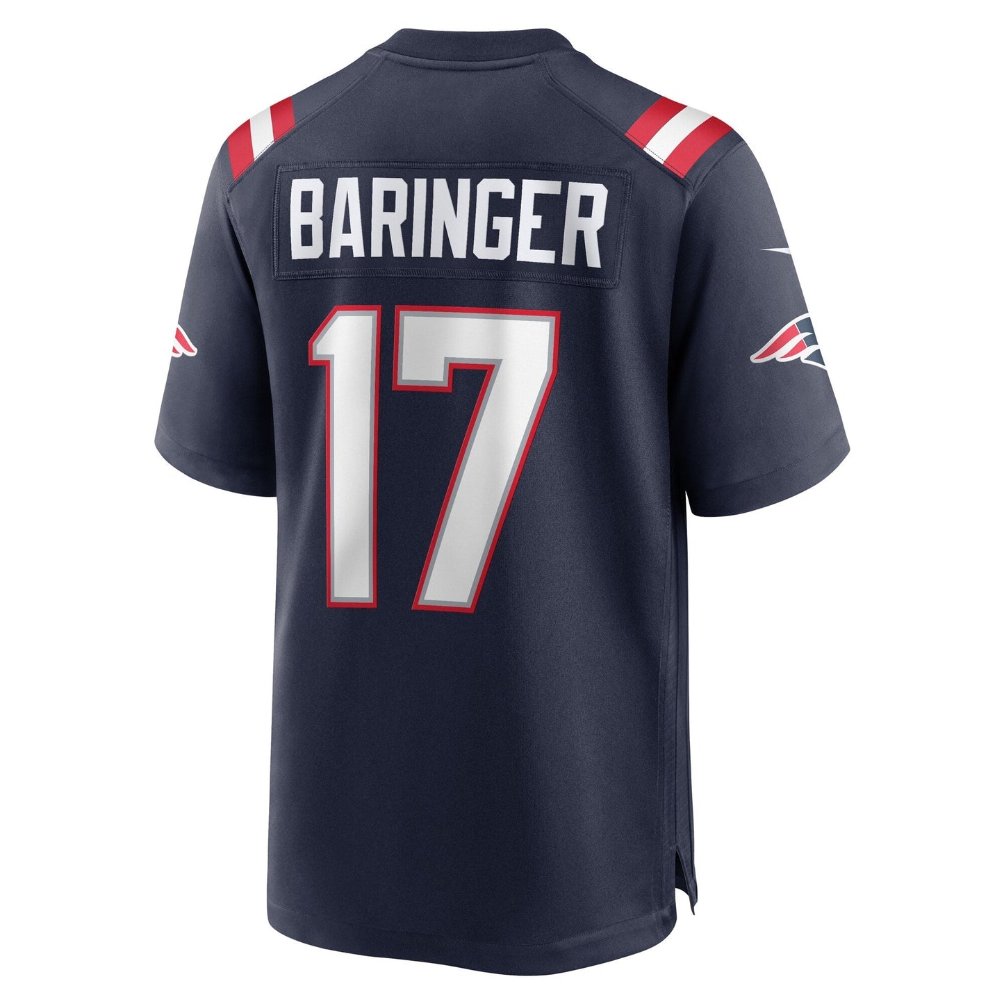 Bryce Baringer New England Patriots Nike Team Game Jersey -  Navy